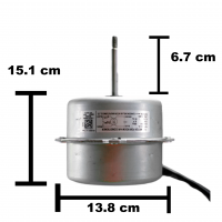 Motor Condensador Para Minisplit Mirage - 11002012A02553 ( YKT-32-6-3L 11002012009060 )